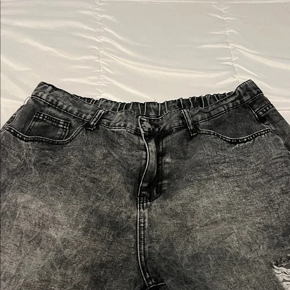 Distressed Black Jeans - Picture 7 of 11